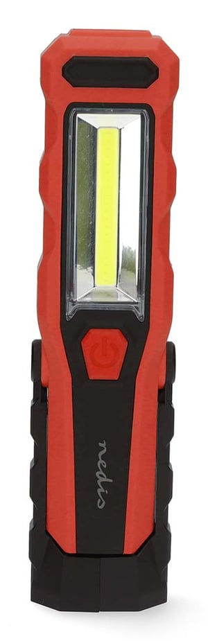Nedis LWORR05RD Work Light, Black, Red LED 3 W