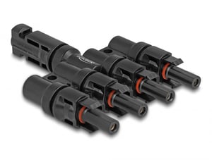 DeLOCK DL4 Solar Connector: 1 x Male to 4 x Female