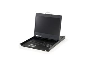 LevelOne KVM-8901FR 48.3 cm (19") rack-mount console, 1440 x 900 px