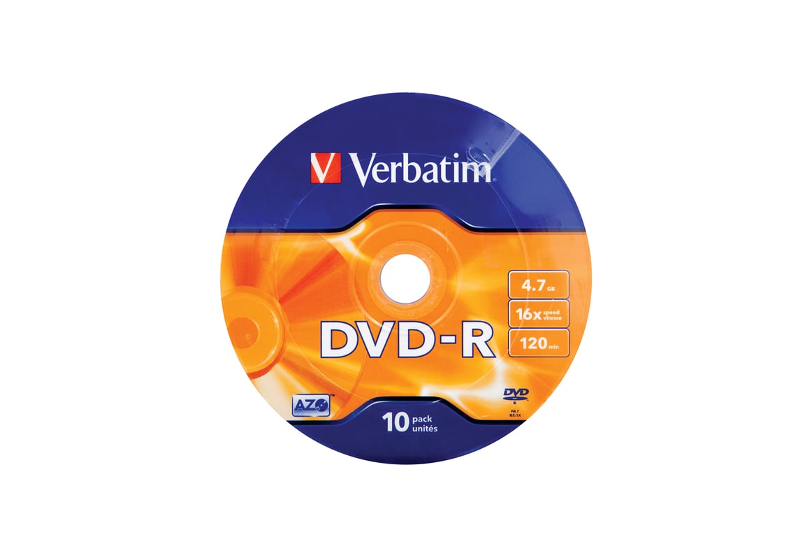 Verbatim DVD-R Matt Silver 16x 4,7 GB 10 szt.