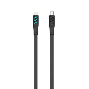 Havit CB6255 - kabel do ładowania USB typu C do Lightning, 1 m (czarny)