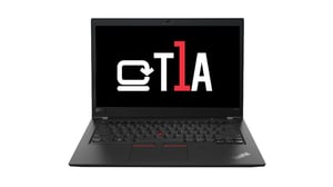 T1A Lenovo ThinkPad T480s, generalüberholt, Intel® Core™ i5 i5-8350U, Laptop, 35,6 cm (14"), Full HD, 16 GB DDR4-SDRAM, 256 GB SSD, Wi-Fi 5 (802.11ac) Windows 10 Pro Deutsch Schwarz