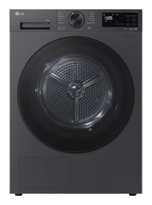 LG RHX5009TBB suszarki do prania Wolnostojący Od przodu 9 kg Grafitowy