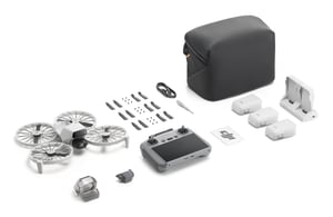 DJI Flip Fly More Combo RC 2 4-rotor quadcopter, 48 MP, 3840 x 2160 px, 3110 mAh, Black, White