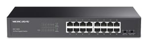 Mercusys MS116GS Gigabit-Ethernet-Switch (10/100/1000) Schwarz