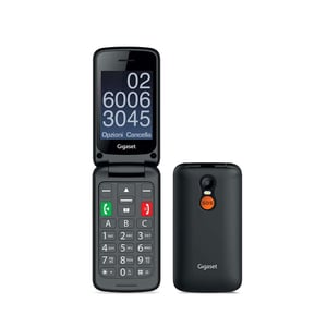 Gigaset GL590 7.11 cm (2.8") 113 g Black Phone for Seniors