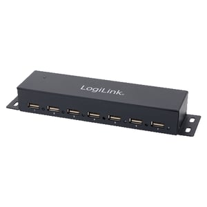 LogiLink UA0148 Hubs und Konzentratoren 480 Mbit/s Grau