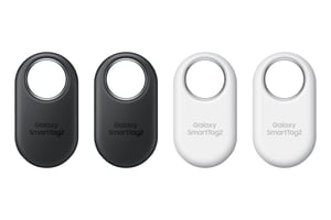 Samsung Galaxy SmartTag 2 EI-T5600, 4er-Pack, 2x schwarz + weiß, Element-Suchmaschine, Schwarz