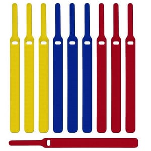 Label-the-cable LTC BASIC kabelband, syntetmaterial, flerfärgat, 10 st.