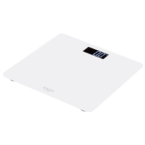 Adler AD 8157W Square White Electronic Personal Scale