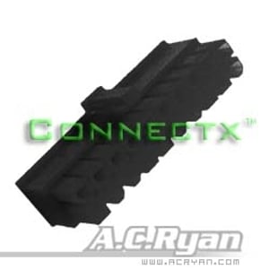 AC Ryan Connectx™ ATX20pin Female - Black 100x Czarny