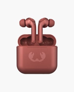 Fresh 'n Rebel Twins 3 Tip True Wireless Stereo (TWS) Earbuds for Calls/Music, USB Type-C, Bluetooth, Red