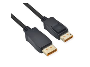 ROLINE 11.04.6025 kabel DisplayPort 1 m Czarny