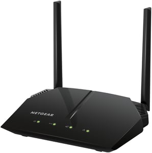 NETGEAR R6120 Fast-Ethernet-Dualband-WLAN-Router (2,4 GHz/5 GHz) Schwarz