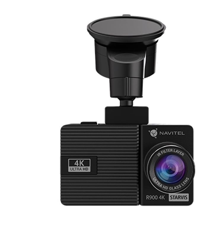 Navitel R900 4K 4K Ultra HD Bateria, Zapalniczka Czarny