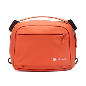 Calumet CALSBPM04R Studio Equipment Bag, Nylon, Orange