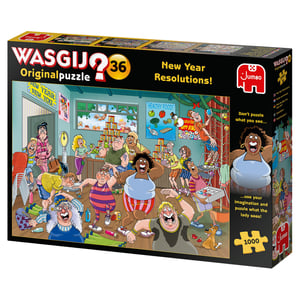 Wasgij Original 36 1000pcs Puzzle układanka 1000 szt. Komiksy