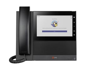 HP Poly Poly CCX 600 Business Multimedia Phone for Microsoft Teams, with PoE support