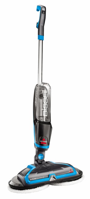 Bissell SpinWave Mop elektryczny Prąd przemienny Mokry Bez worka 0 l 105 W Niebieski, Tytan