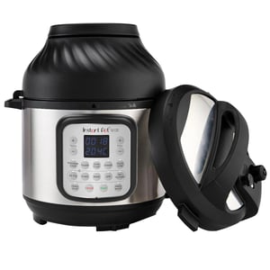 Instant Pot 920135N wielofunkcyjny garnek elektryczny 7,6 l 1500 W Stal nierdzewna, Czarny