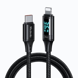Mcdodo CA-1030 kabel Lightning 1,2 m Czarny