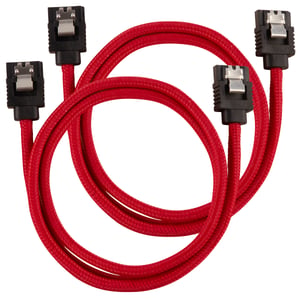 Corsair CC-8900254 kabel SATA 0,6 m Czarny, Czerwony