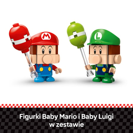 LEGO Super Mario Mario Kart™ – Baby Mario kontra Baby Luigi
