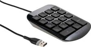 Targus Numeric Keypad numeriskt tangentbord Svart, Grå