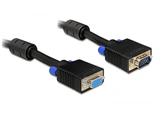 DeLOCK 5 m VGA-Kabel VGA (D-Sub) Schwarz