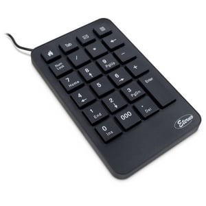 Inter-Tech KB-120 klawiatura numeryczna Uniwersalne USB Czarny