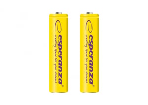 Esperanza EZA101Y batteri för hemmabruk Uppladdningsbart AAA-batteri av nickelmetallhydrid (NiMH)