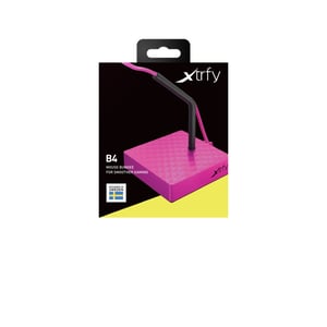 CHERRY XTRFY B4 Biurko Uchwyt na kabel Różowy 1 szt.