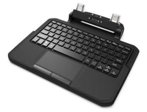 Zebra KYB-ET6X-2IN1-FR1-01 tangentbord för mobila enheter, franska, svart