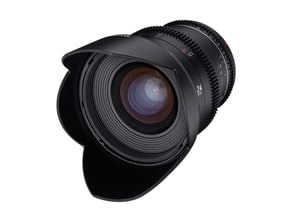 Samyang VDSLR 24mm T1.5 MK2 SLR Standard Lens, Black