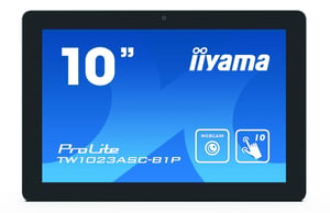 iiyama TW1023ASC-B1P skärm för konferensrum. 25,6 cm (10,1") 1280 x 800 px LED 802.11b, 802.11g, Wi-Fi 4 (802.11n) Bluetooth