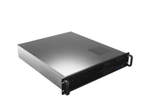 Lanberg SC01-5202-12B Hölje för modulär rackserver (2U) 0 GB