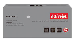 Activejet kopieringsfilm AF-KXFA57 (ersättning för Panasonic KX-FA57; Supreme; svart)