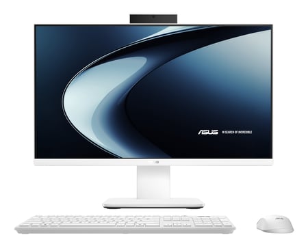 ASUS V400 AiO V440VAK-WPC331W Intel Core 3 100U 60,5 cm (23.8") 1920 x 1080 px All-in-One PC 8 GB DDR5-SDRAM 512 GB SSD Windows 11 Home Wi-Fi 6 (802.11ax) Biały