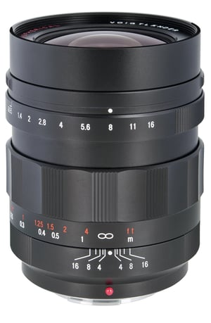Voigtländer Nokton 17.5mm F0.95 SLR Czarny