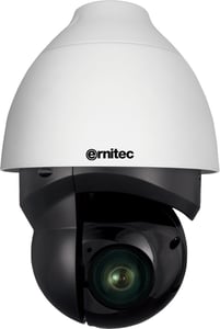Ernitec 0070-05852IR Industriekamera, Kuppelkamera, IP-Überwachungskamera, für den Innen- und Außenbereich, Decken-, Wand- und Mastmontage