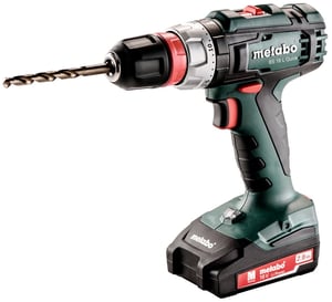 Metabo BS 18 L QUICK 1800 RPM Zamek centralny 1,6 kg Czarny, Zielony, Czerwony, Srebrny