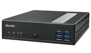 Shuttle DL40N komputer typu barebone Wielkość PC 1.35L Czarny N150