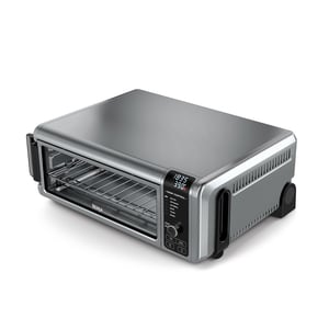 Ninja SP101 Einzelne 10-Liter-Heißluftfritteuse mit 2400 W, autonom, schwarz, Edelstahl