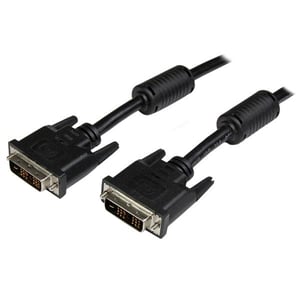 StarTech 3 m DVI-D M/M-kabel, DVI, svart
