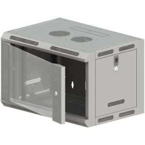 Alantec SW-6U-600-600-N-DSJ-OP-RP-B-S Kleiderständer Hängeschrank Grau