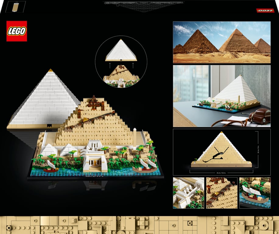 фото Блоковий конструктор LEGO Architecture Піраміда Хеопса (21058)