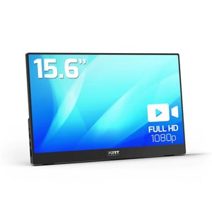 Port Designs PORT Connect 902101 Computermonitor 39,6 cm (15,6") 1920 x 1080 px Full HD LCD Schwarz