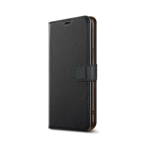Xqisit 54491 pokrowiec na telefon komórkowy 15,5 cm (6.1") Z klapką Czarny