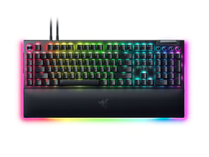 Razer BlackWidow V4 Pro USB Gaming Keyboard, QWERTY, US International, Black