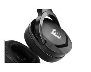 MSI Immerse GH20 Zestaw słuchawkowy Przewodowa Opaska na głowę Gaming Czarny